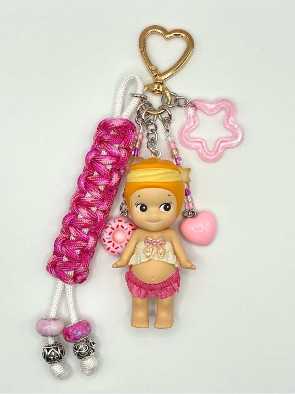 Sonny Angel Sweets Series Handmade Bag Charm - Cream Puff